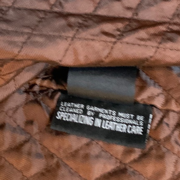 Wilson’s Brown L Leather Vintage Jacket Thinsulate removable liner Classic Y2K - Picture 7 of 12